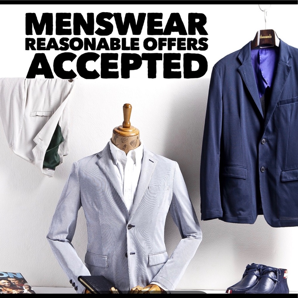 Menswear Reasonable Offers Accepted